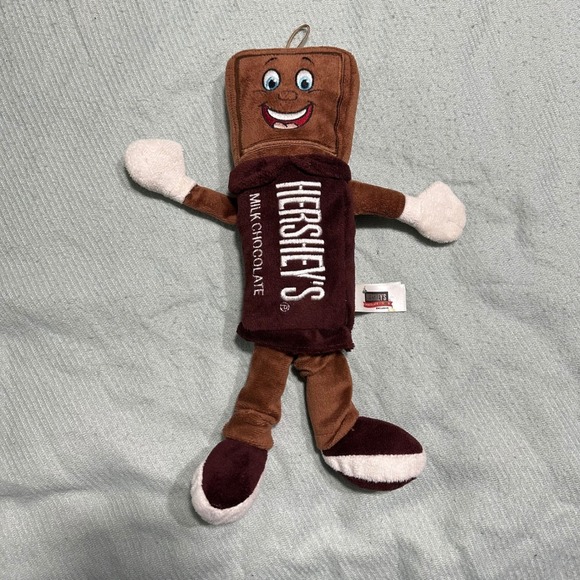Hershey's Other - Hersheys Chocolate World Milk Chocolate Bar Plush Mascot Stuffed Toy